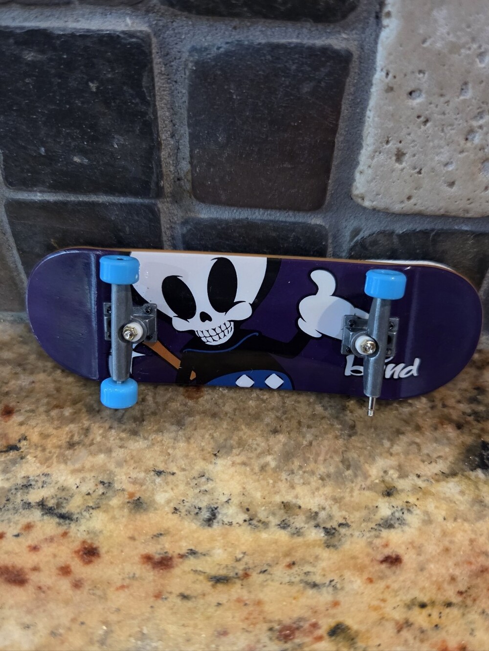 Tech Deck Blind Grim Reaper Finger Skateboard 4” Tomahawk Reaper Purple Board